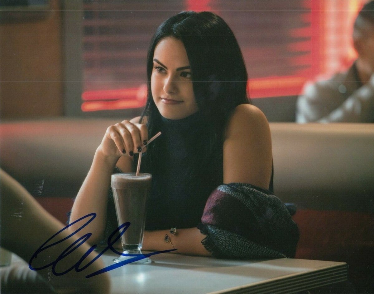 CAMILA MENDES signed (RIVERDALE) TV SHOW 8X10 photo *Veronica Lodge* W/COA #4