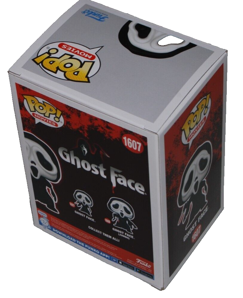 LAURIE METCALF signed (SCREAM) Ghost face 1607 Funko Pop #1176 BECKETT BN71128