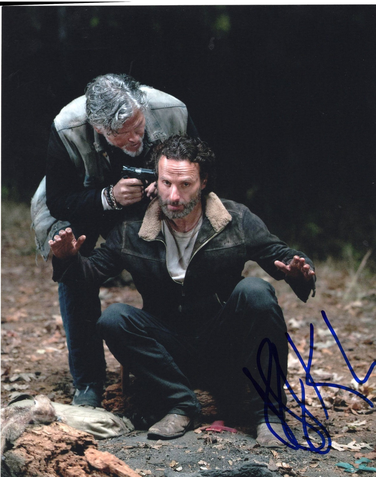 Jeff Kober China Beach Sgt. Evan Dodger Winslow Signed 8x10 Photo w/COA #3