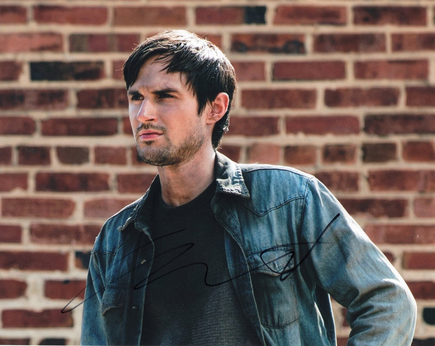 Andrew West The Walking Dead Gareth Zombie Killer Signed 8x10 Photo w/COA #3