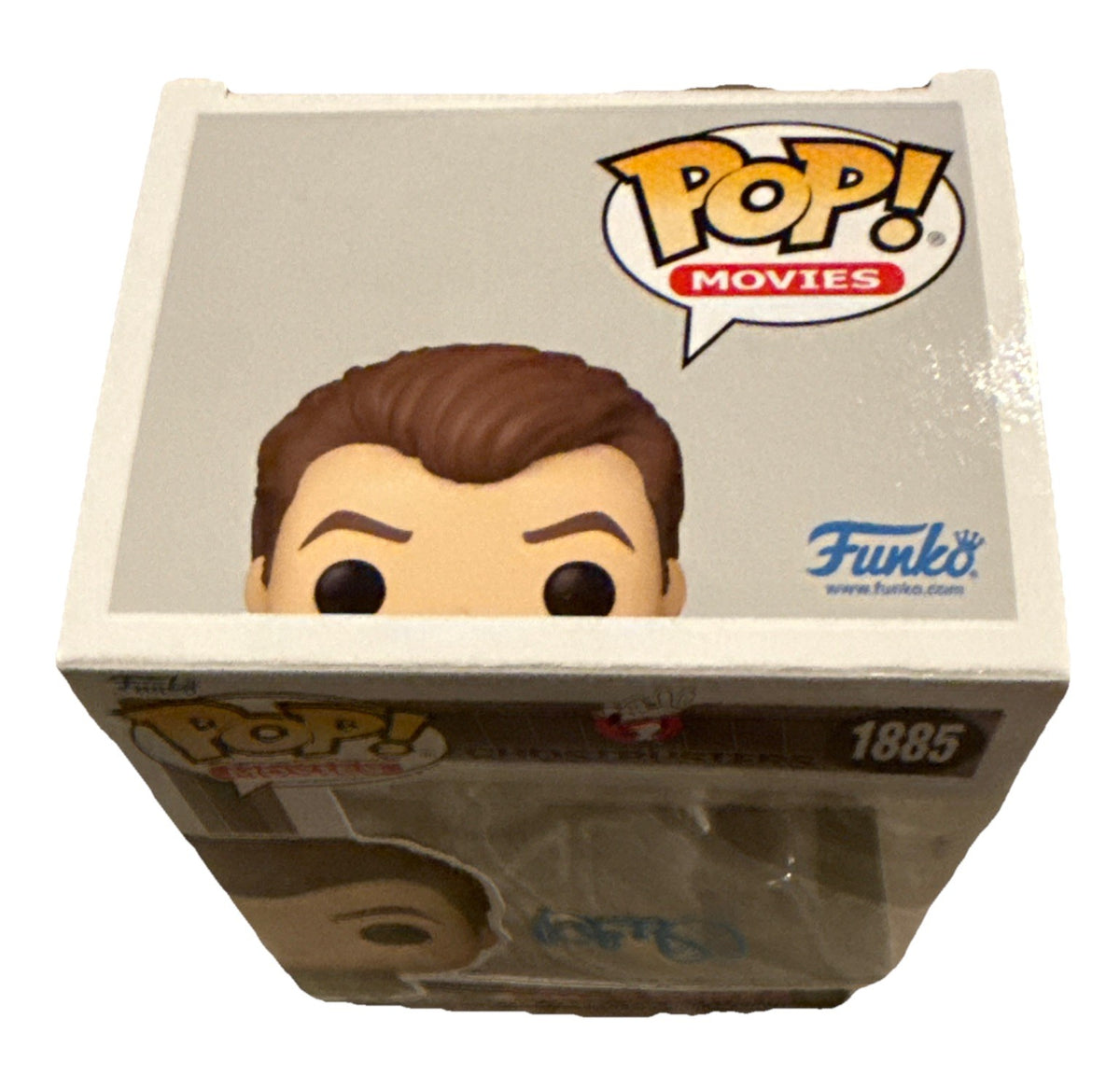 DAN AYKROYD signed (GHOSTBUSTERS) Ray Stantz Funko Pop #1885 BECKETT 3W041848