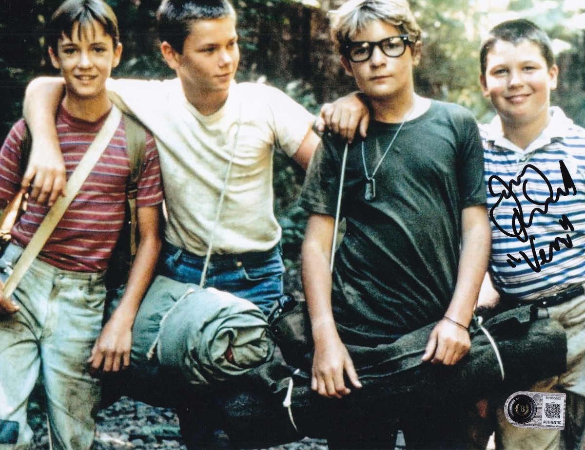 JERRY O'CONNELL signed (STAND BY ME) Vern Movie 8X10 photo BECKETT BAS BY085680