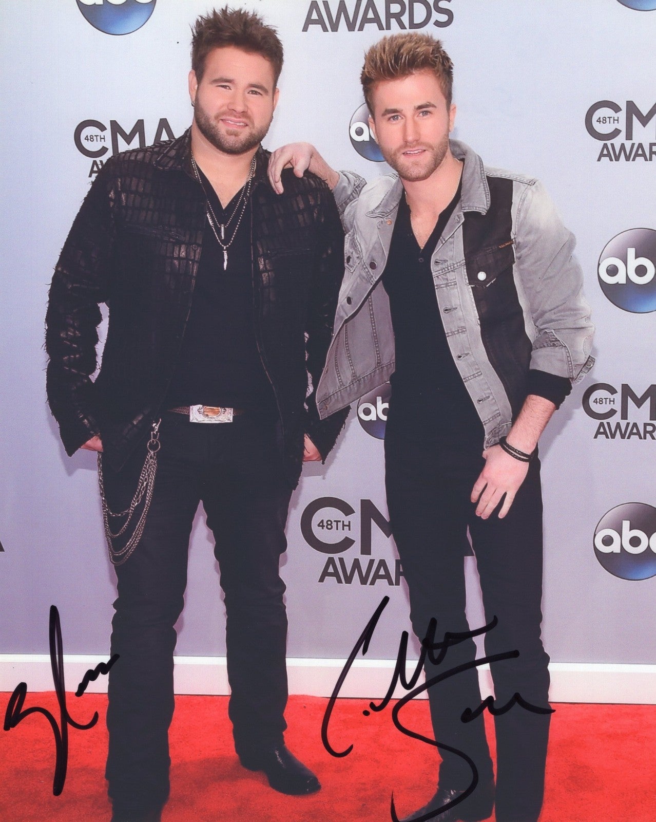The Swon Brothers Group Signed 8x10 Photo w/COA