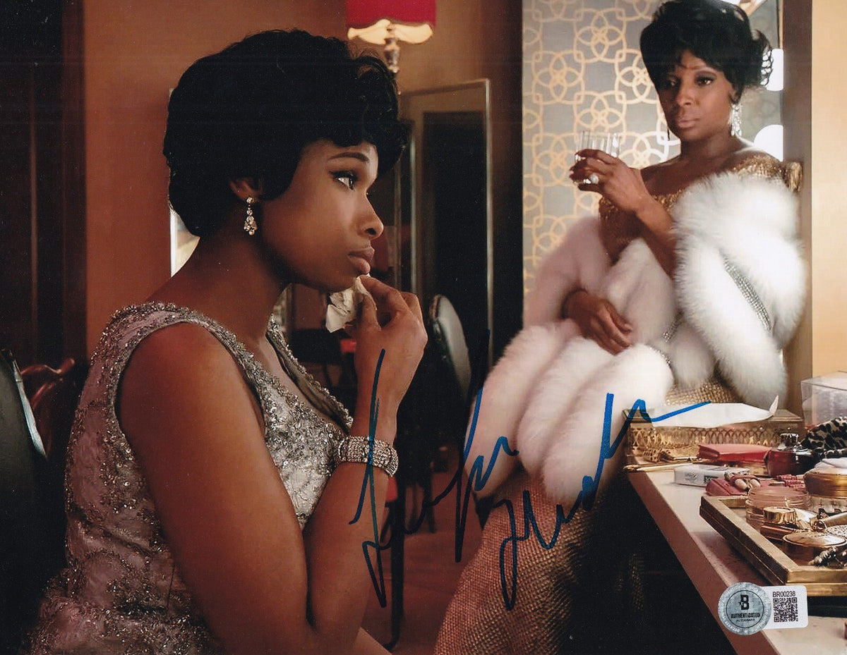 JENNIFER HUDSON signed (RESPECT) Aretha Franklin movie 8X10 BECKETT BAS BR00238
