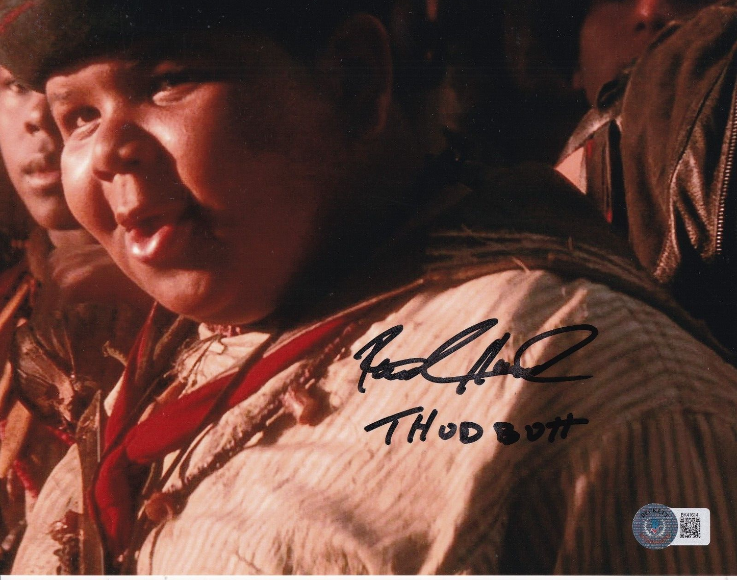 RAUSHAN HAMMOND signed (HOOK) Thud Butt Lost Boys 8X10 photo BECKETT BK41614
