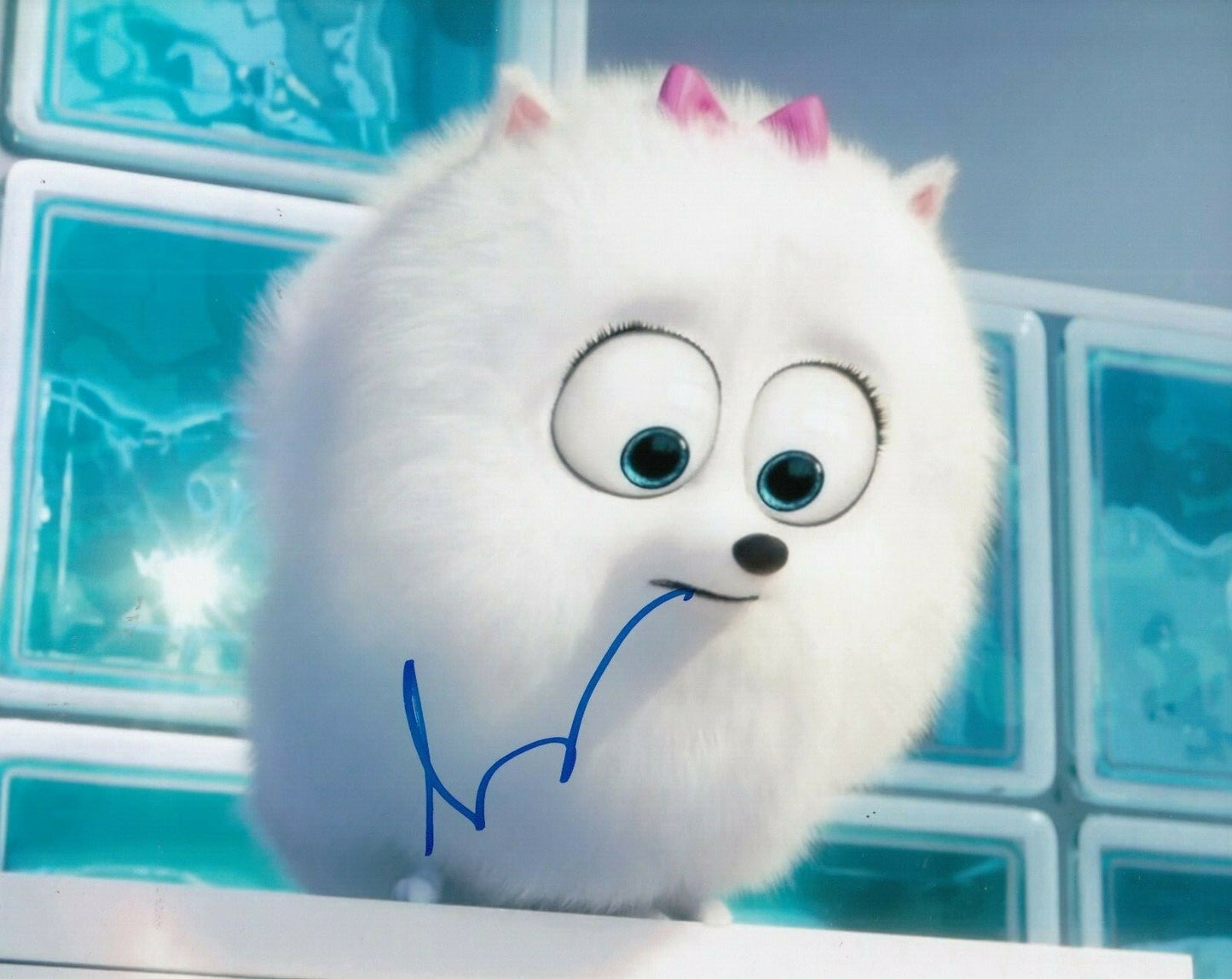 JENNY SLATE signed (THE SECRET LIFE OF PETS) Movie 8X10 photo *Gidget* W/COA #2