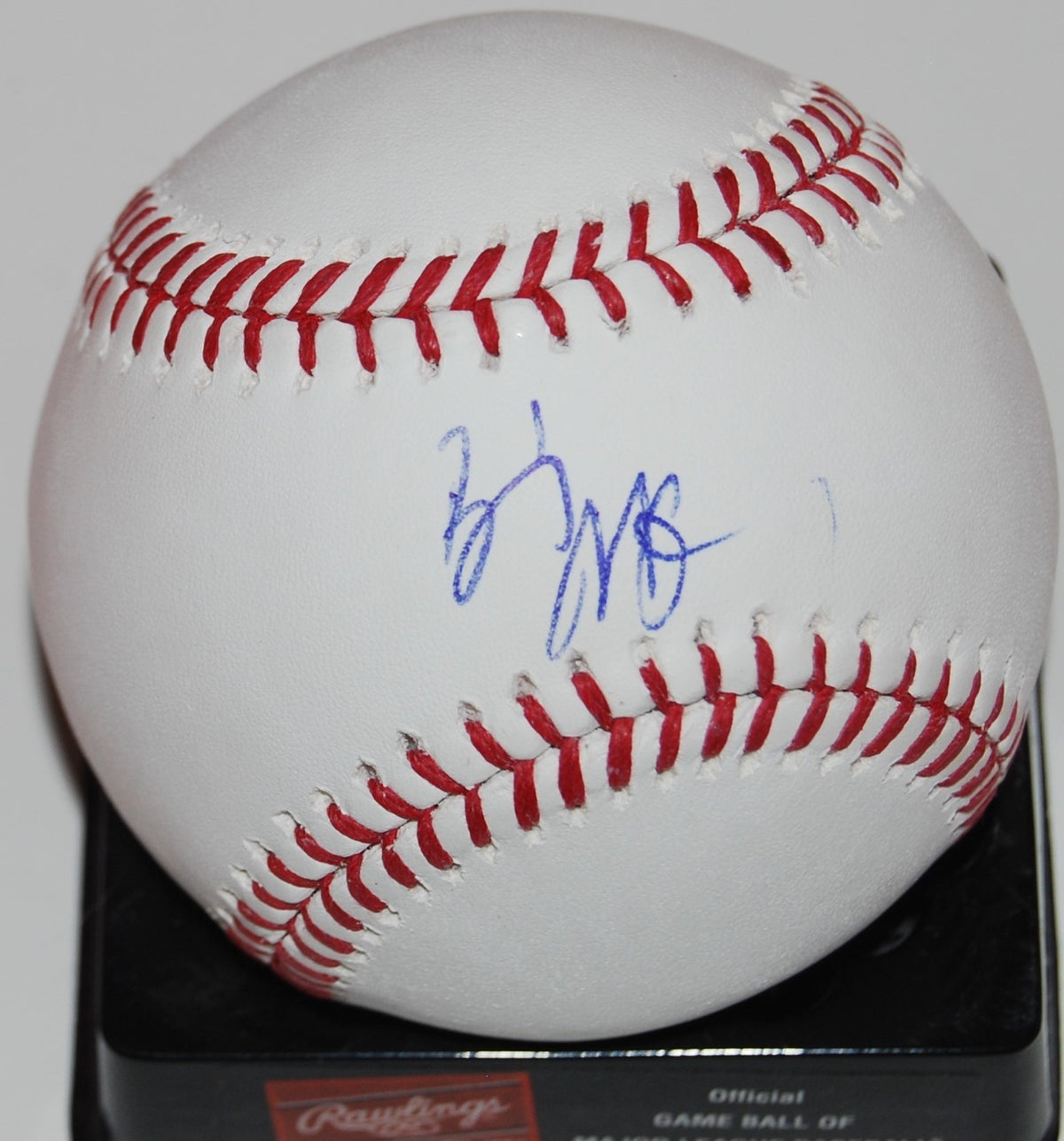 BILLY MCKINNEY signed (NEW YORK YANKEES) Official Major League baseball W/COA