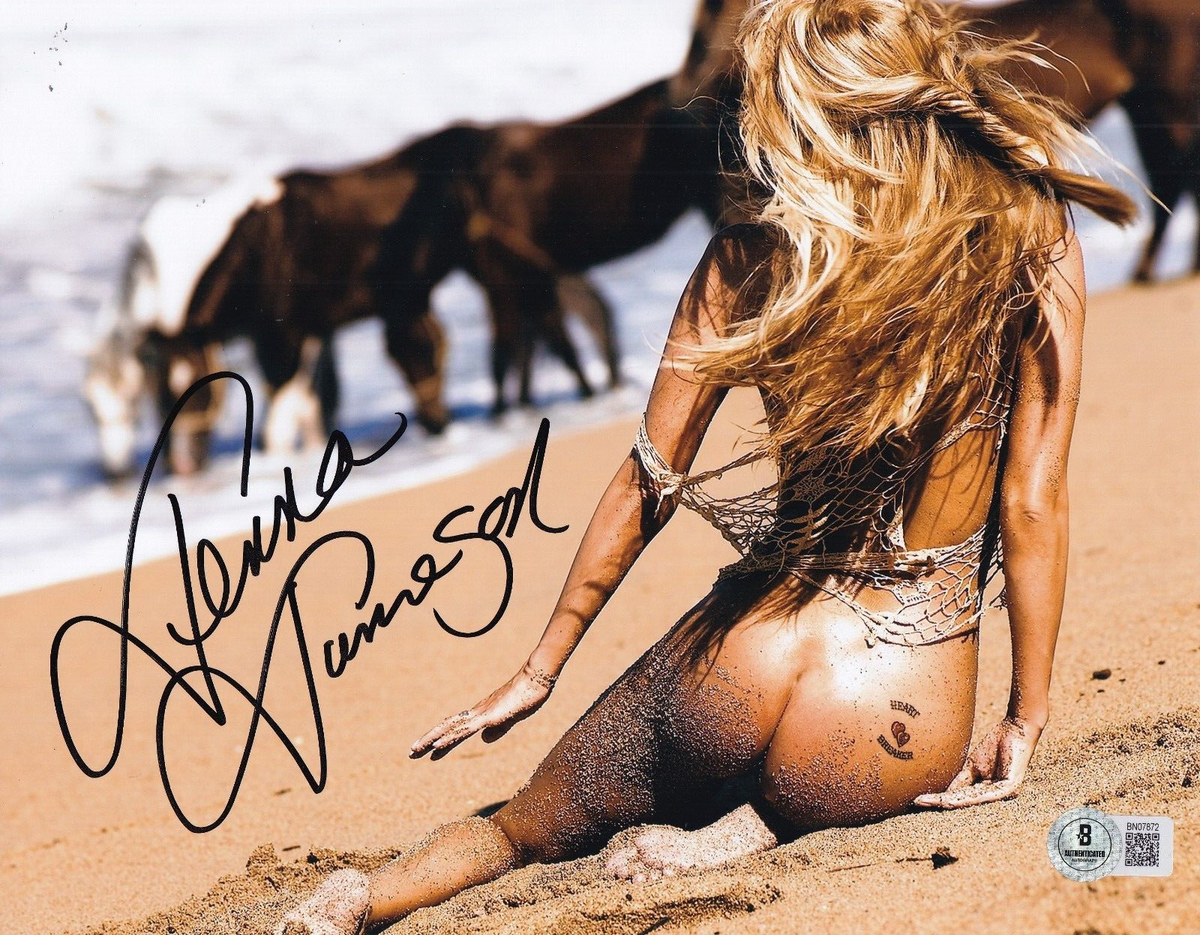 JENNA JAMESON signed (LEGENDARY XXX) ADULT Star 8X10 photo BECKETT BAS BN07872