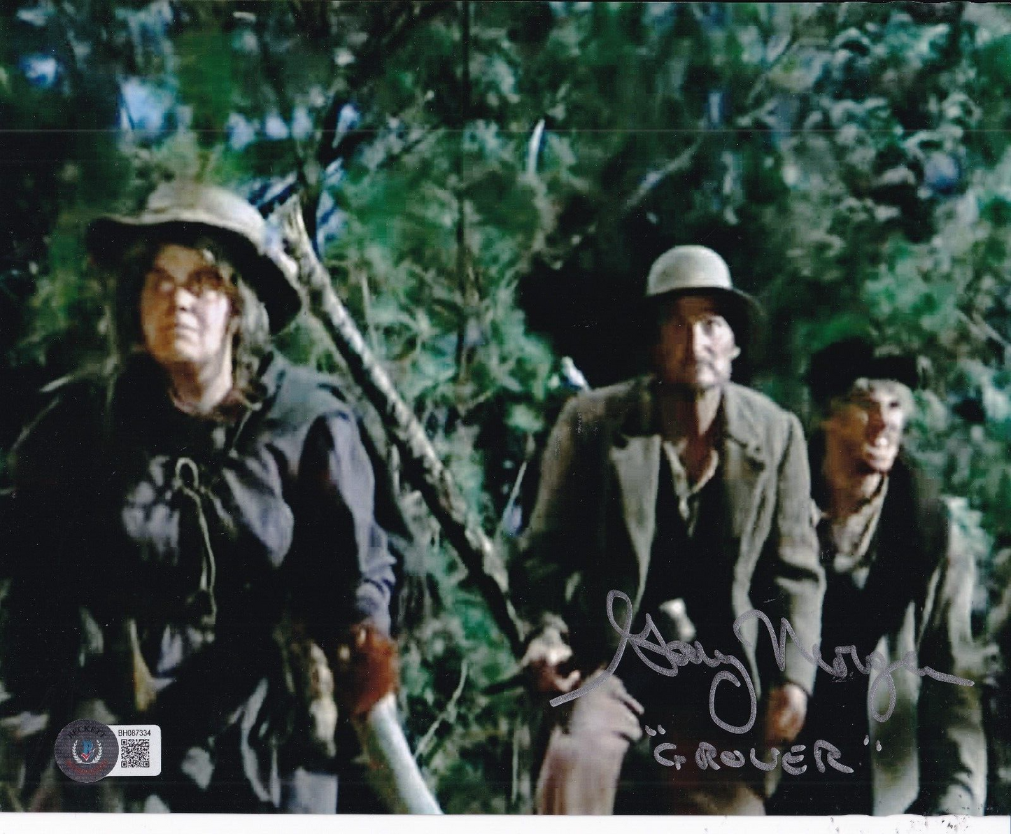 GARY MORGAN signed (PETE'S DRAGON) Grover Movie 8X10 photo BECKETT BAS BH087334