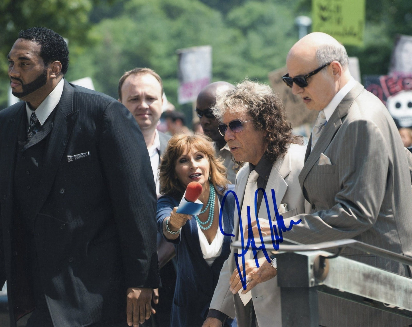 Jeffrey Tambor Phil Spector Bruce Cutler Signed 8x10 Photo w/COA