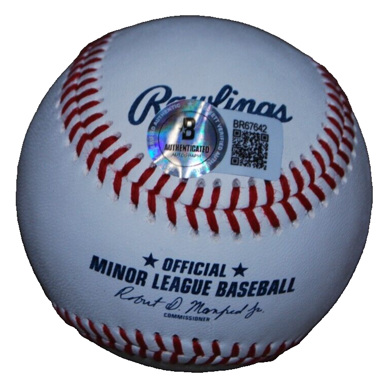SEAN BURKE signed (CHICAGO WHITE SOX) Minor League baseball BECKETT BR67642