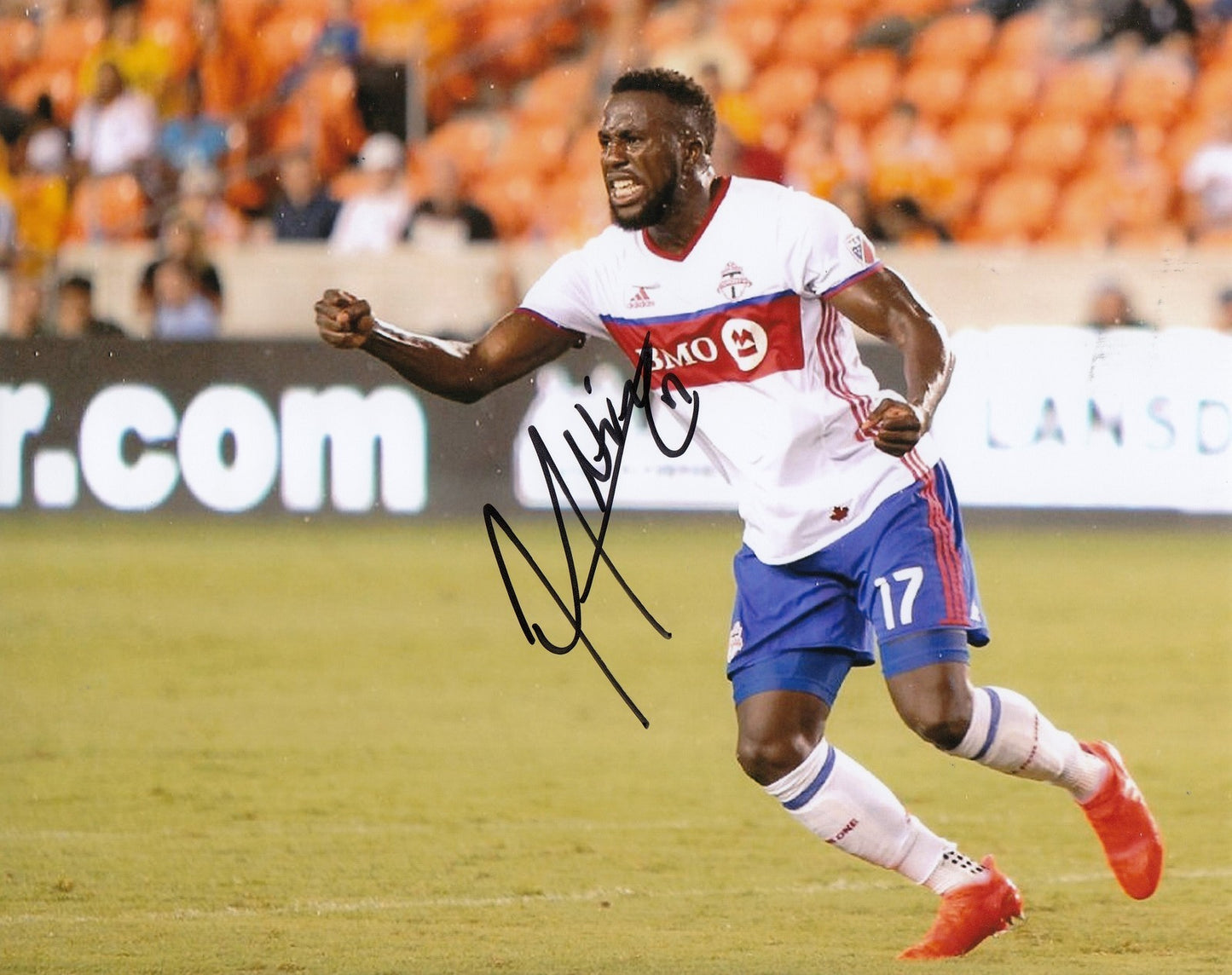 JOZE ALTIDORE signed *TEAM USA* MLS SOCCER 8X10 photo W/COA (TORONTO FC) #2