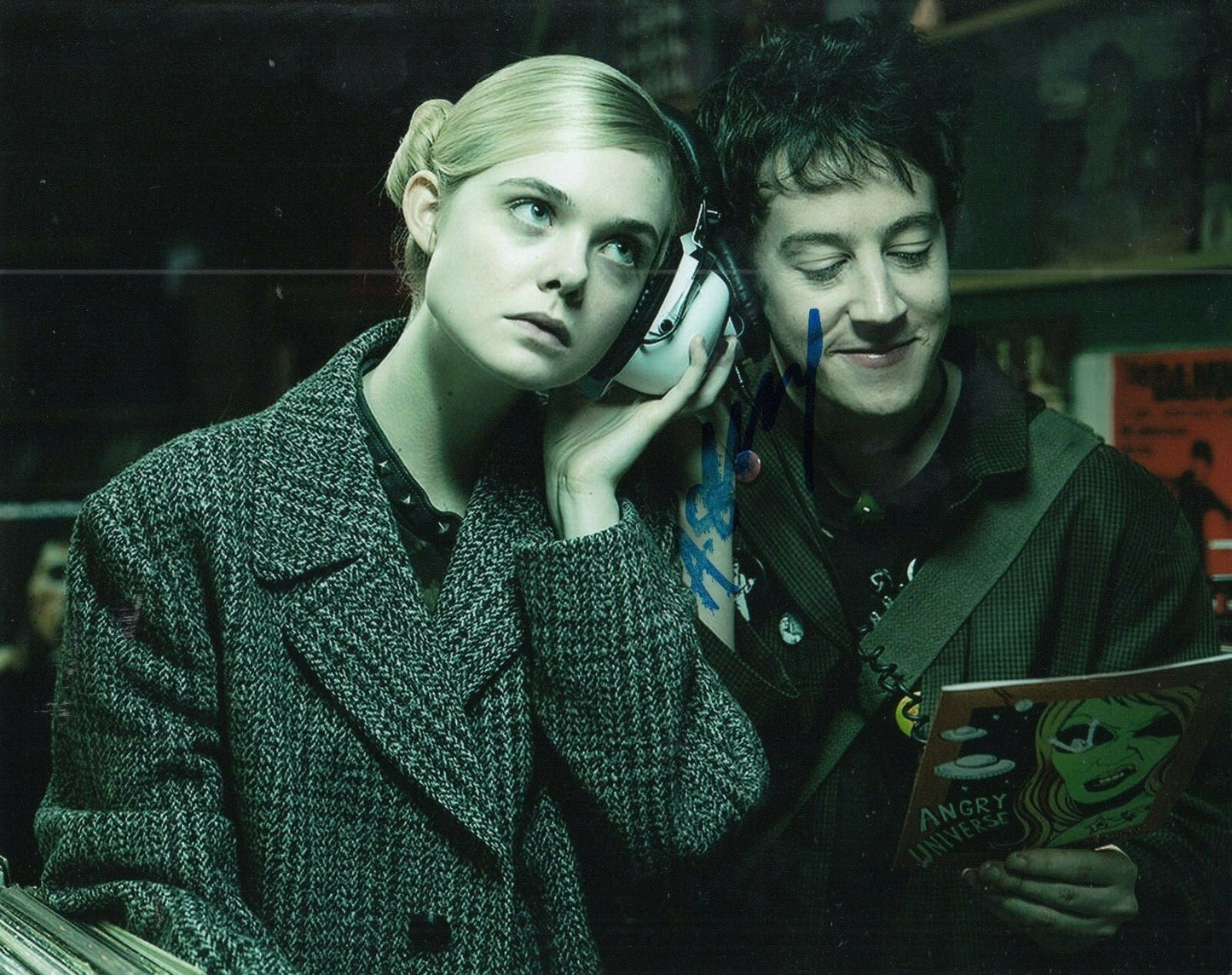 ALEX SHARP signed (HOW TO TALK TO GIRLS AT PARTIES) 8X10 photo *Enn* W/COA #1