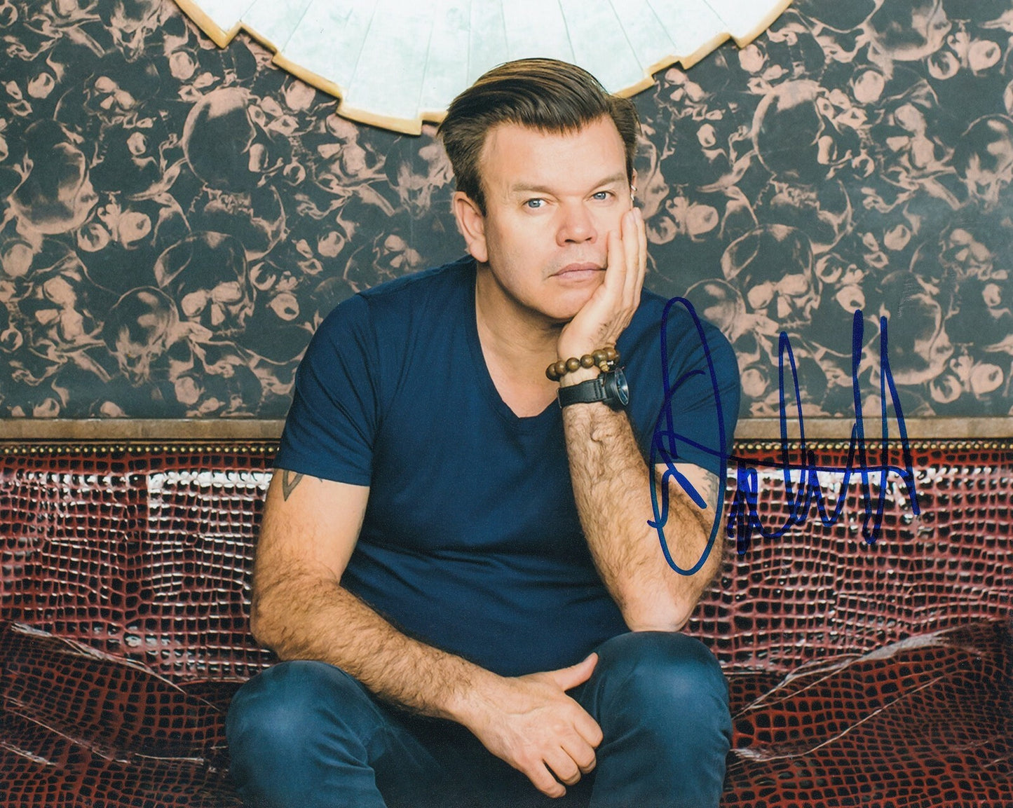 PAUL OAKENFOLD signed (3 X GRAMMY NOMINEE DJ) Perfecto music 8X10 photo W/COA #1