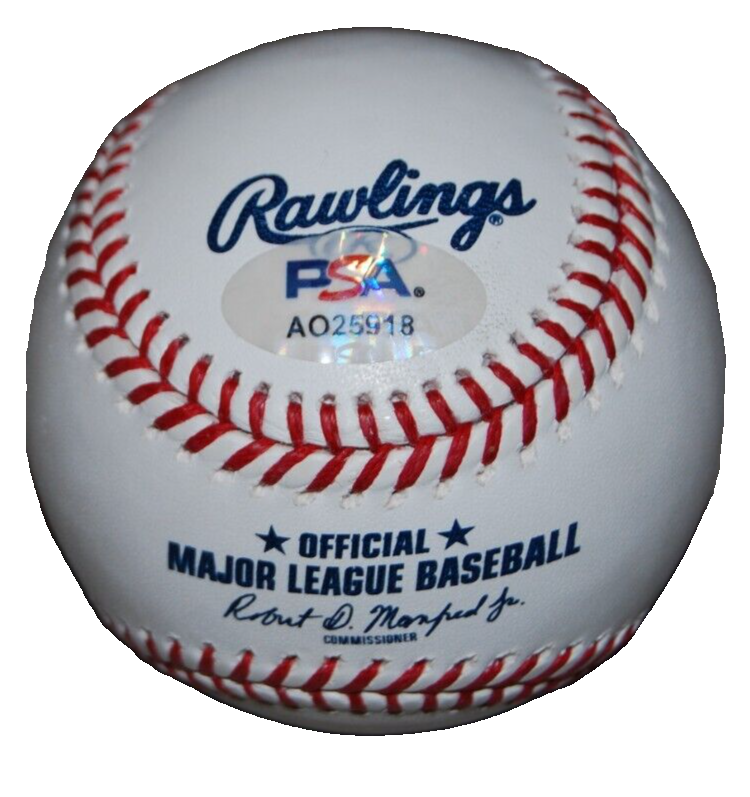 TRISTON MCKENZIE signed (CLEVELAND GUARDIANS) OML baseball PSA/DNA AO25918