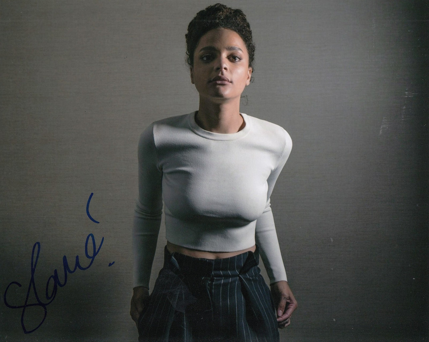 SASHA LANE signed (AMERICAN HONEY) Actress 8X10 photo autographed W/COA #2