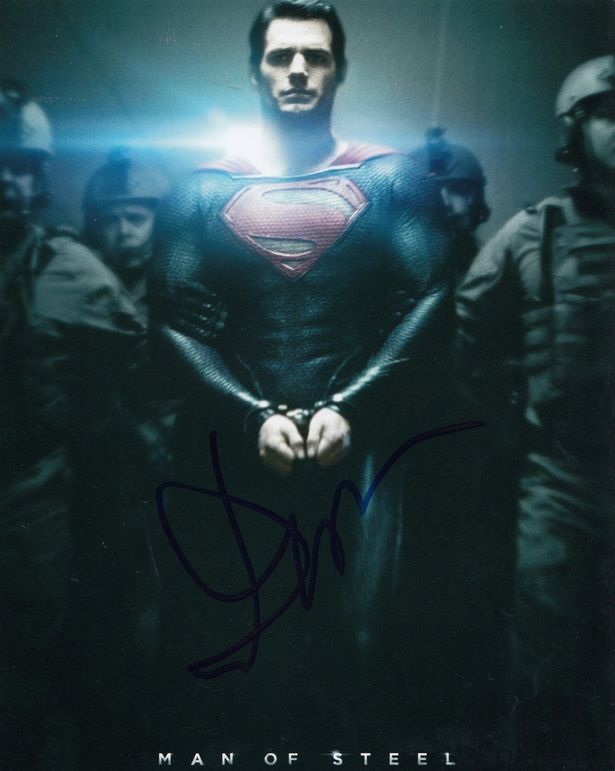 DAVID S GOYER signed (MAN OF STEEL) MOVIE 8x10 photo *SUPERMAN WRITER* W/COA #2