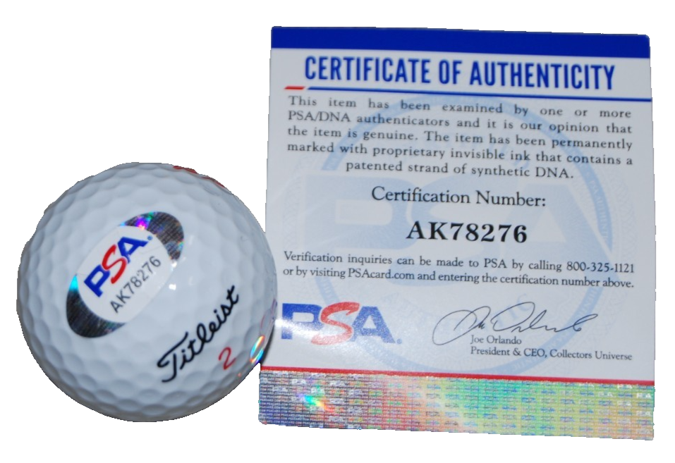 WALKER BUEHLER signed (PHILADELPHIA PHILLIES) golf ball PSA/DNA AK78276