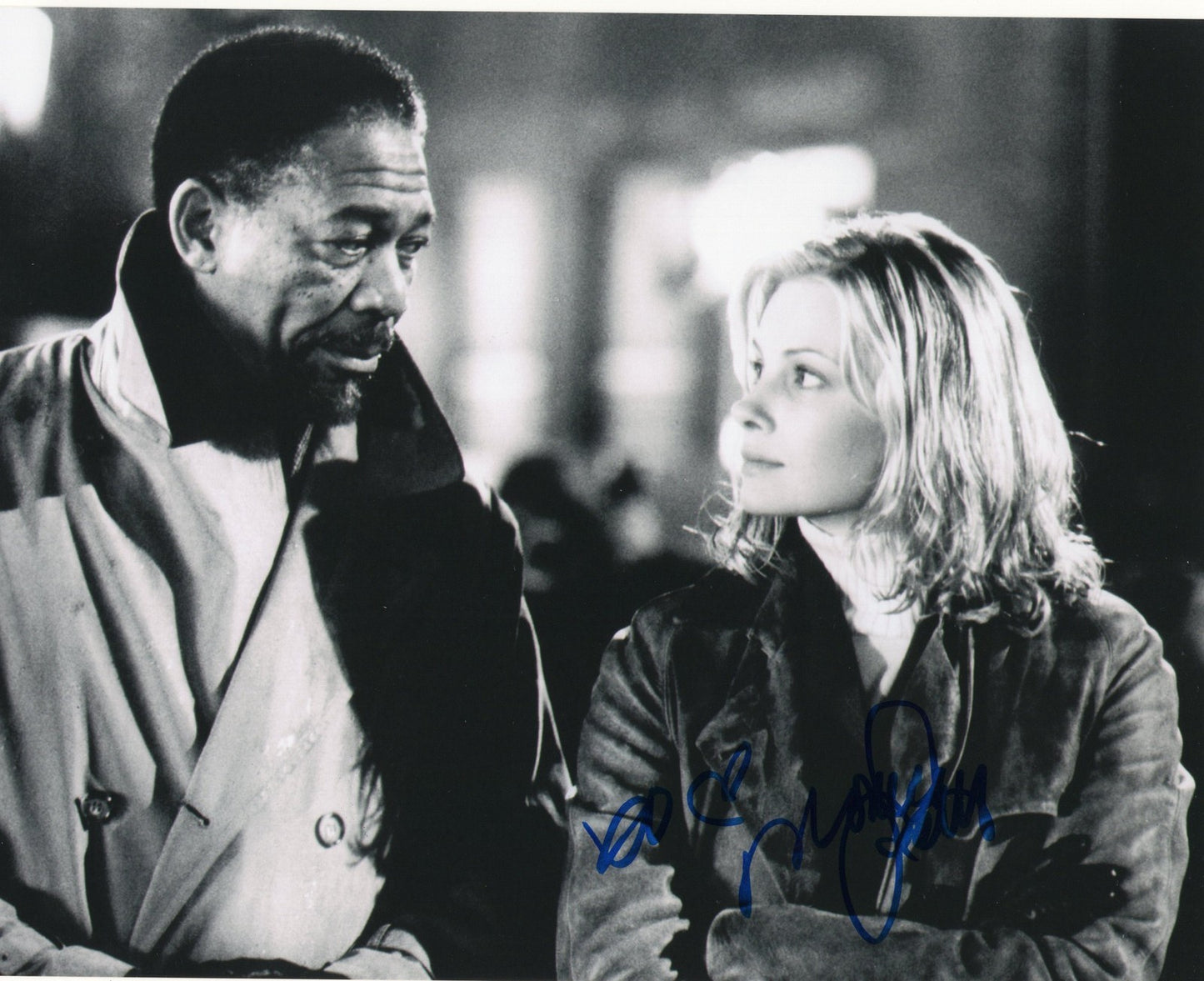 Monica Potter Along Came A Spider Patch Adams Signed 8x10 Photo w/COA #5