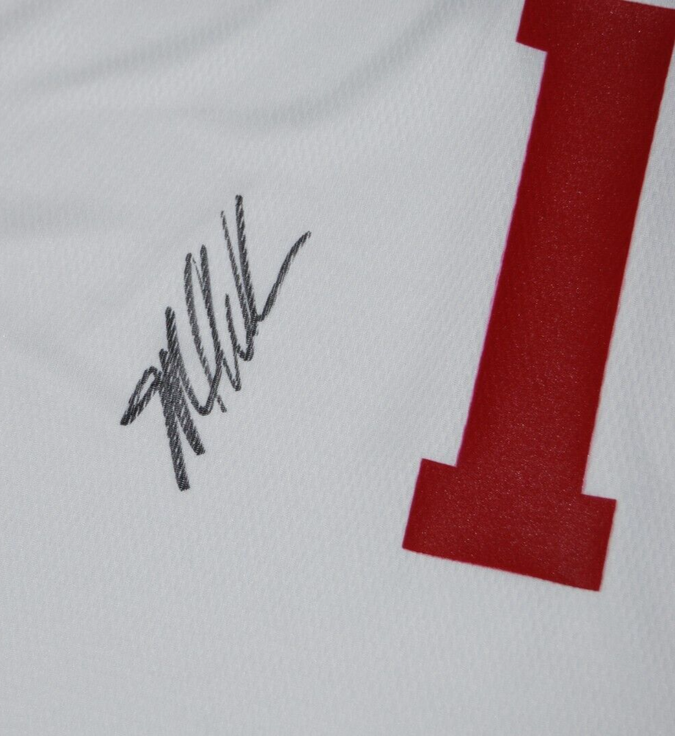 MIKE WOODSON signed (INDIANA HOOSIERS) ADIDAS basketball jersey BECKETT BP89891