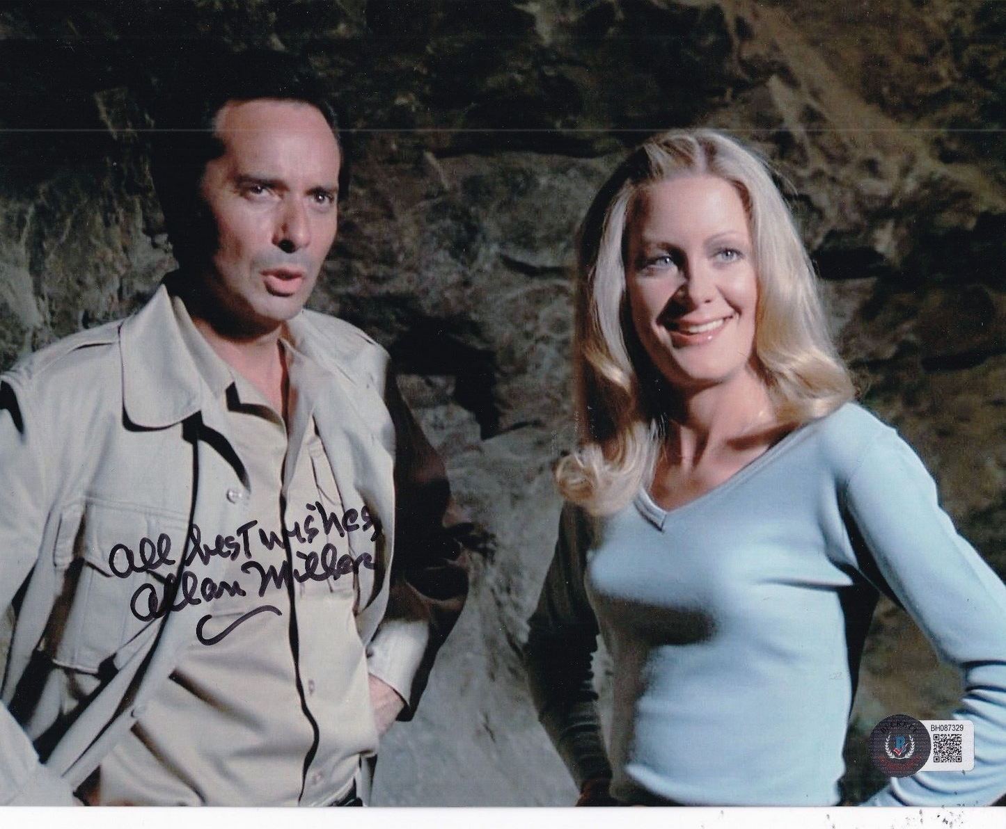 ALLAN MILLER signed (STAR TREK) Alien movie 8X10 photo BECKETT BAS BH087329