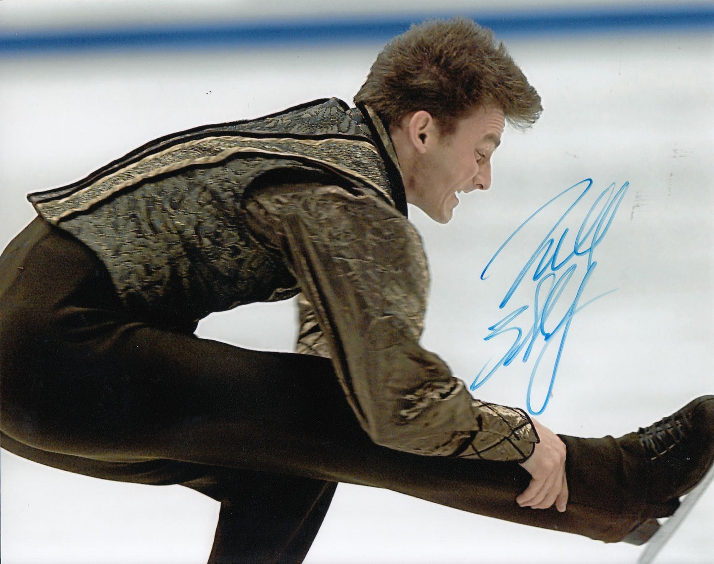 TODD ELDREDGE signed (USA OLYMPIC FIGURE SKATING) 8X10 *OLYMPICS* W/COA #2