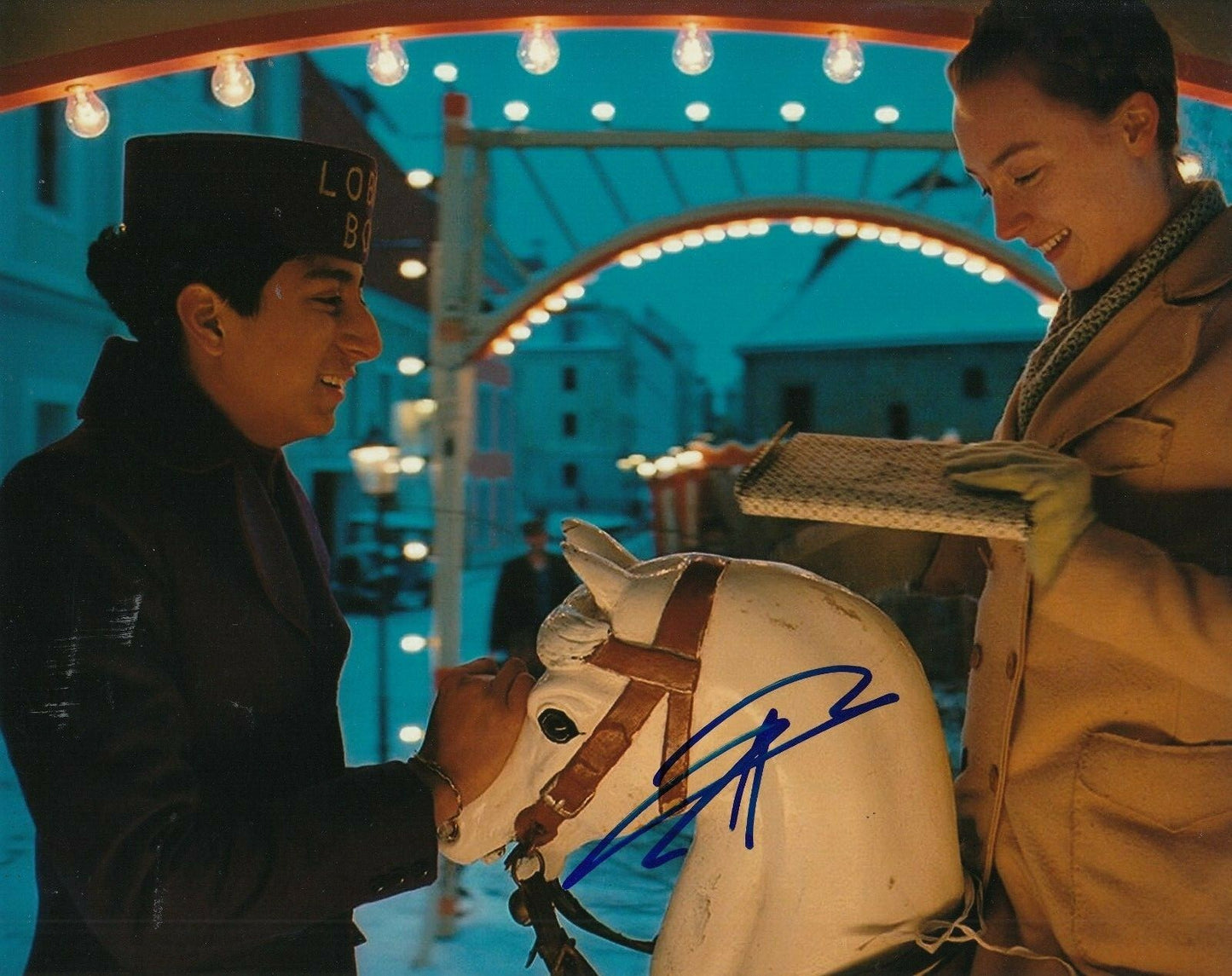 TONY REVOLORI signed (THE GRAND BUDAPEST) Movie 8X10 photo *ZERO* W/COA #3