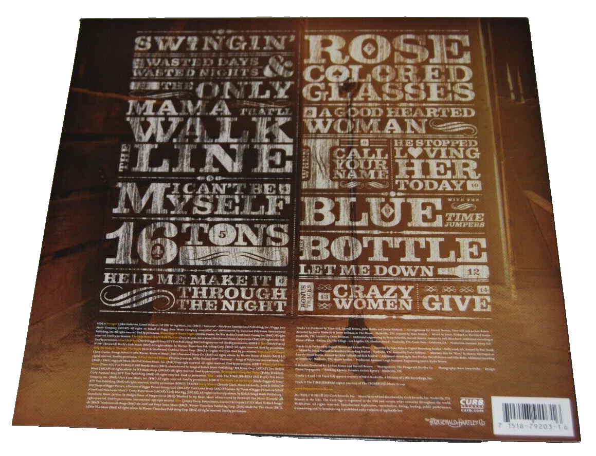 LEANN RIMES signed (LADIE & GENTLE MEN) Vinyl Album Record LP PSA/DNA AN41449