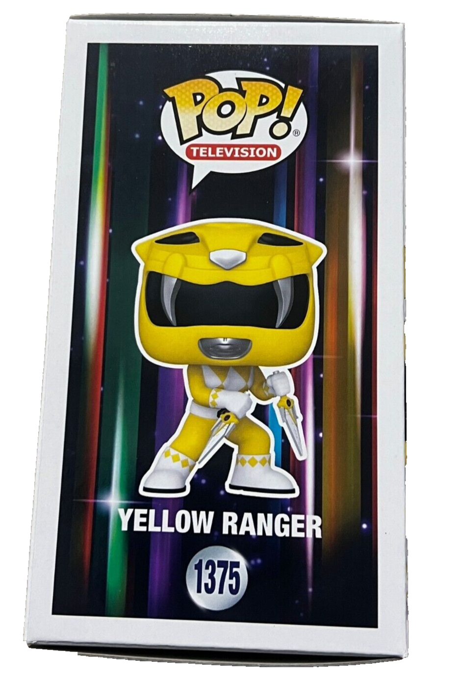 KARAN ASHLEY signed (POWER RANGERS) Yellow #1375 Funko Pop #BECKETT BP59479