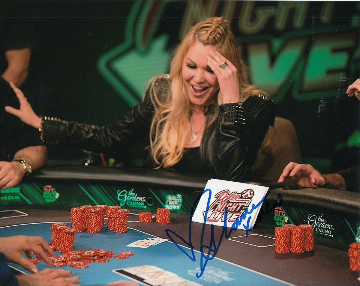 SHANNA MOAKLER signed (THE WEDDING SINGER) Sexy actress 8X10 photo W/COA #6