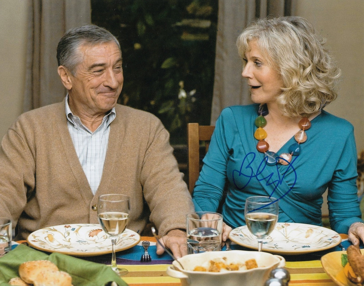 BLYTHE DANNER signed (LITTLE FOCKERS) Movie 8X10 photo *DINA BYRNES* W/COA