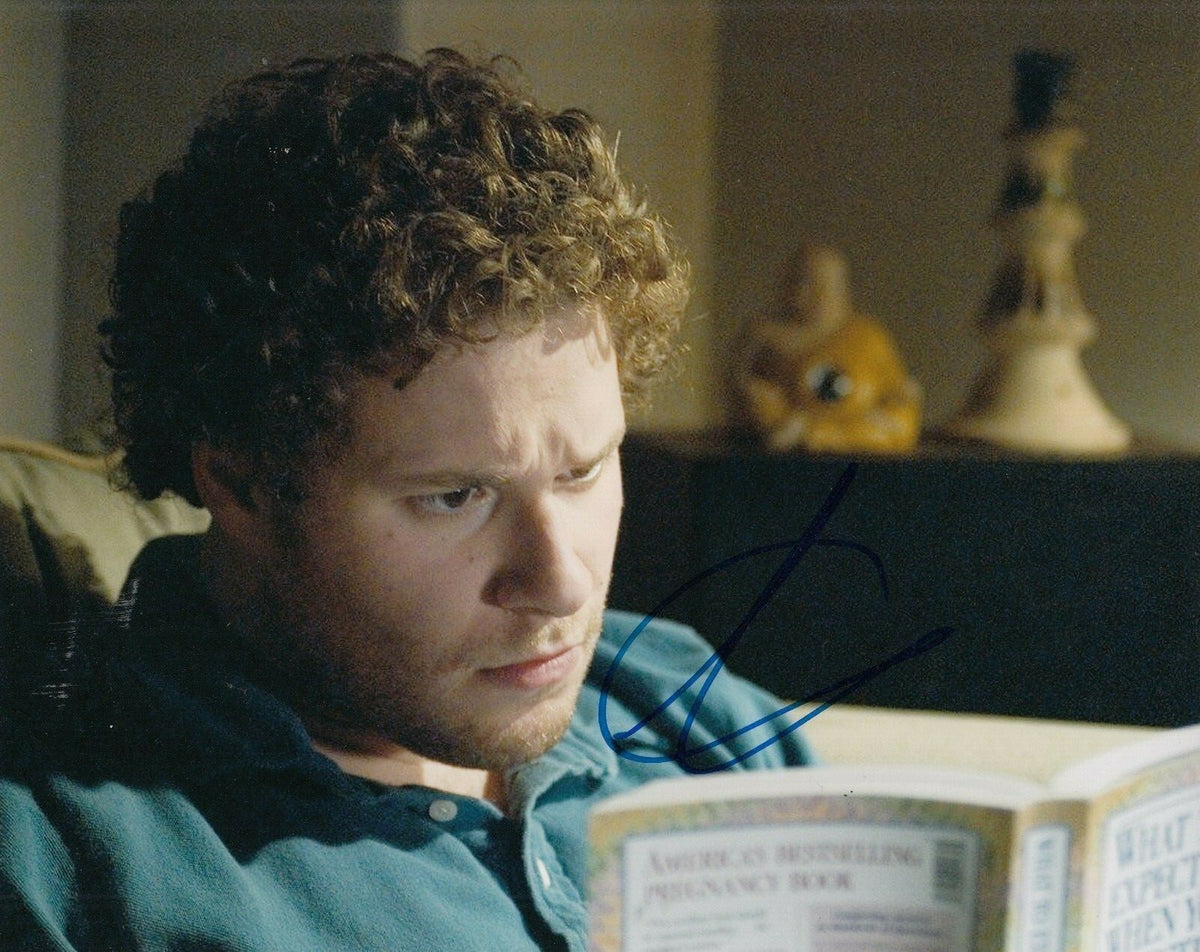 SETH ROGEN signed (KNOCKED UP) Movie 8X10 photo *Ben Stone* autographed W/COA #1