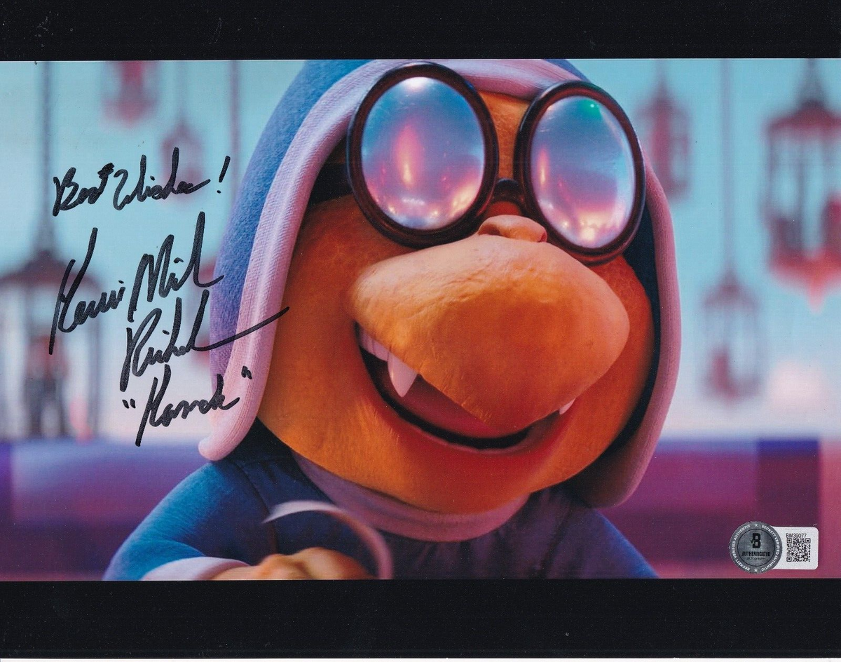 KEVIN MICHAEL RICHARDSON signed (THE SUPER MARIO BROS MOVIE 8X10 BECKETT BM39077