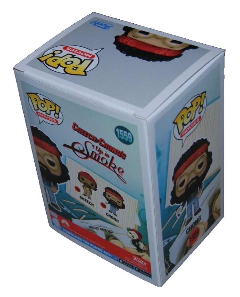 TOMMY CHONG signed CHEECH & CHONG (UP IN SMOKE) Funko Pop #1559 JSA AX28779