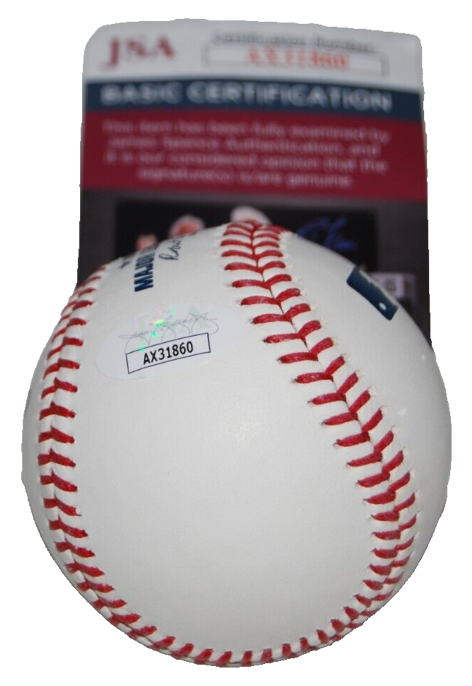 GARY SHEFFIELD signed (DODGERS -YANKEES) Major League OML baseball JSA AX31860