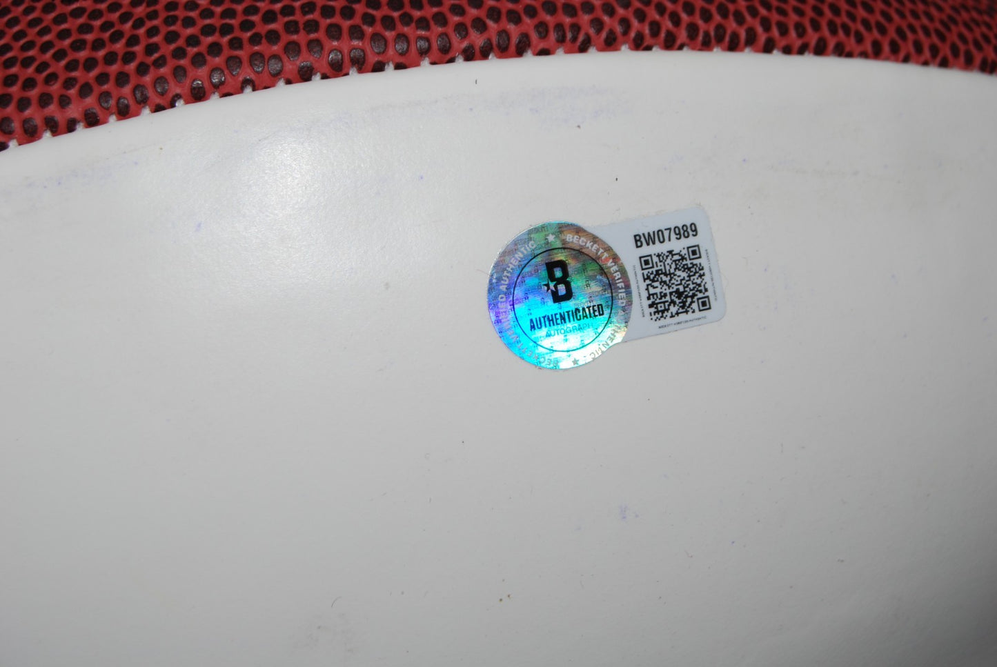 KELVIN SHEPPARD signed (LSU TIGERS) logo signature football BECKETT BW07989