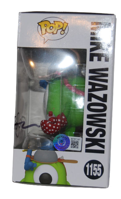 PETE DOCTER signed (MONSTER INC) Mike W Funko Pop #1155 BECKETT BAS BF87197