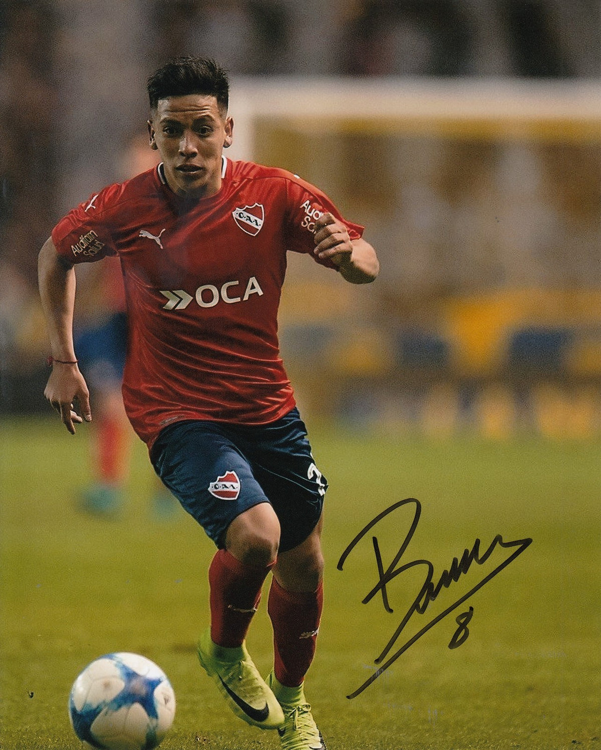 EZEQUIEL BARCO signed (ATLANTA UNITED FC) SOCCER MLS 8X10 photo W/COA #4