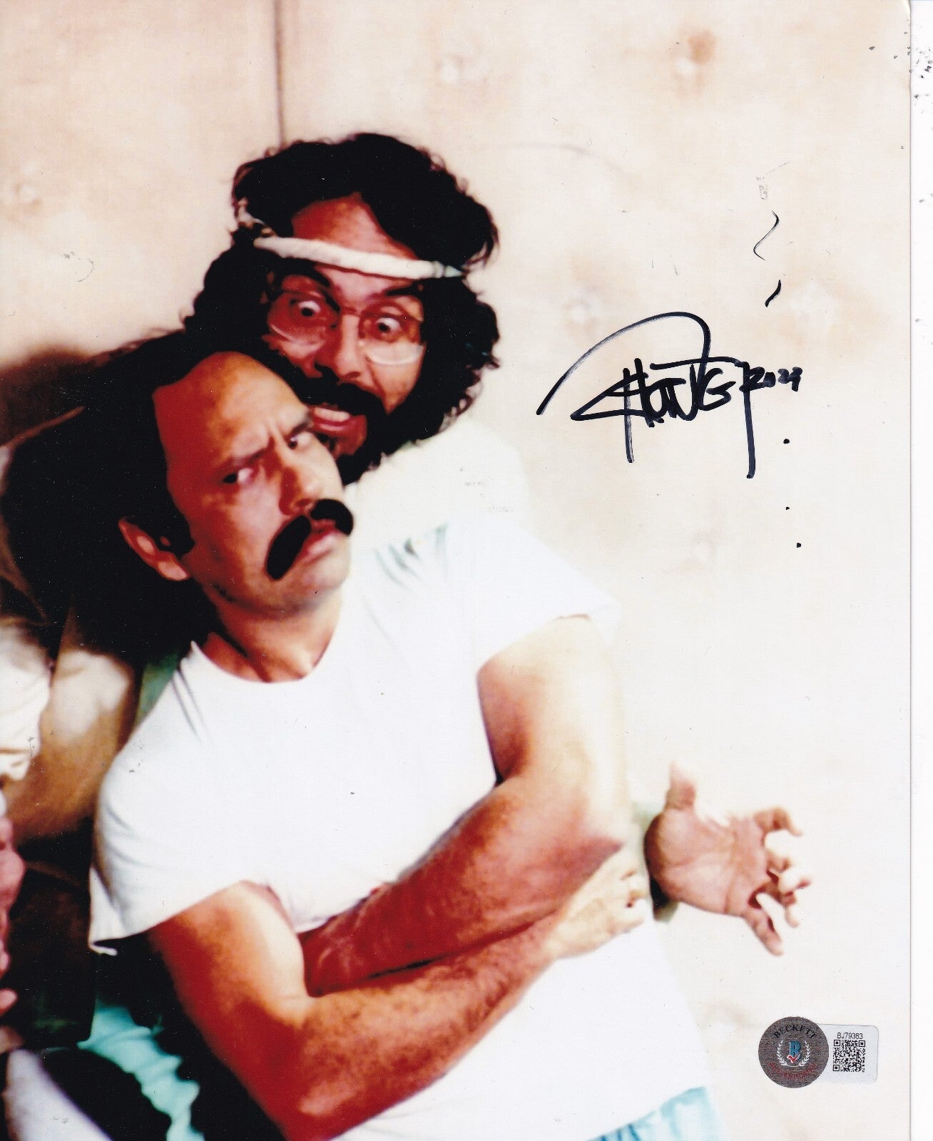 TOMMY CHONG signed (CHEECH & CHONG) Up in Smoke 8X10 photo BECKETT BAS BJ79383