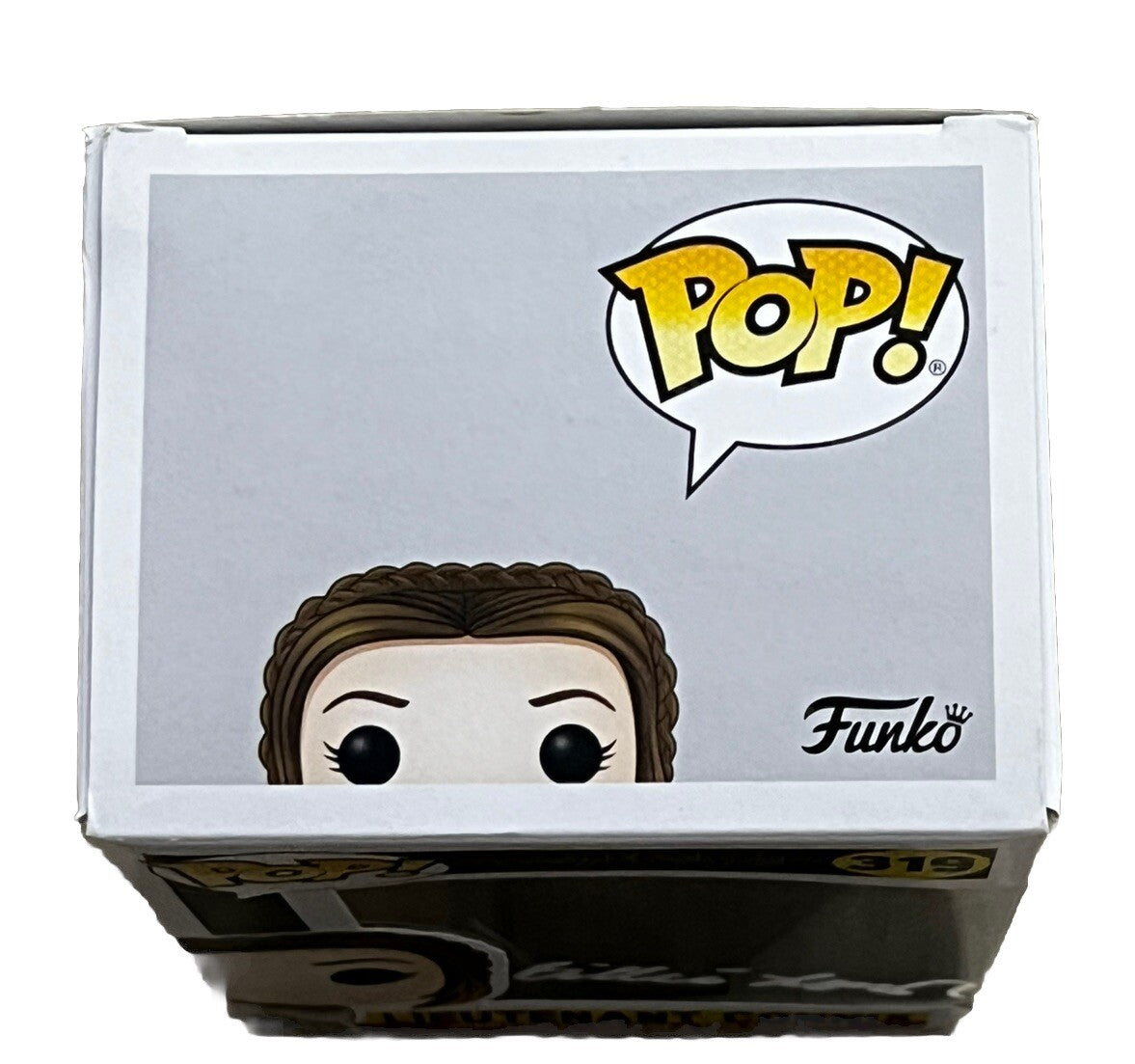 BILLIE LOURD signed (STAR WARS) Lieutenant Connix Funko Pop #319 PSA/DNA AO73829