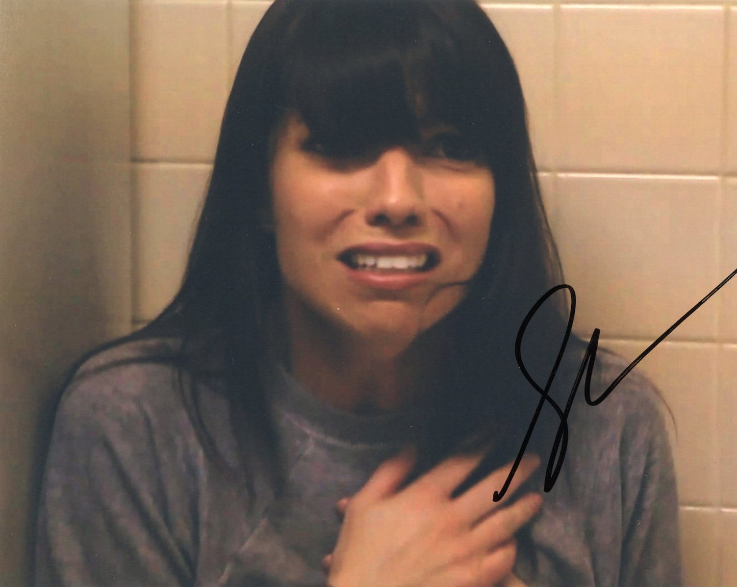 Angela Trimbur signed The Final Girls Halloween 8x10 Photo w/COA #2