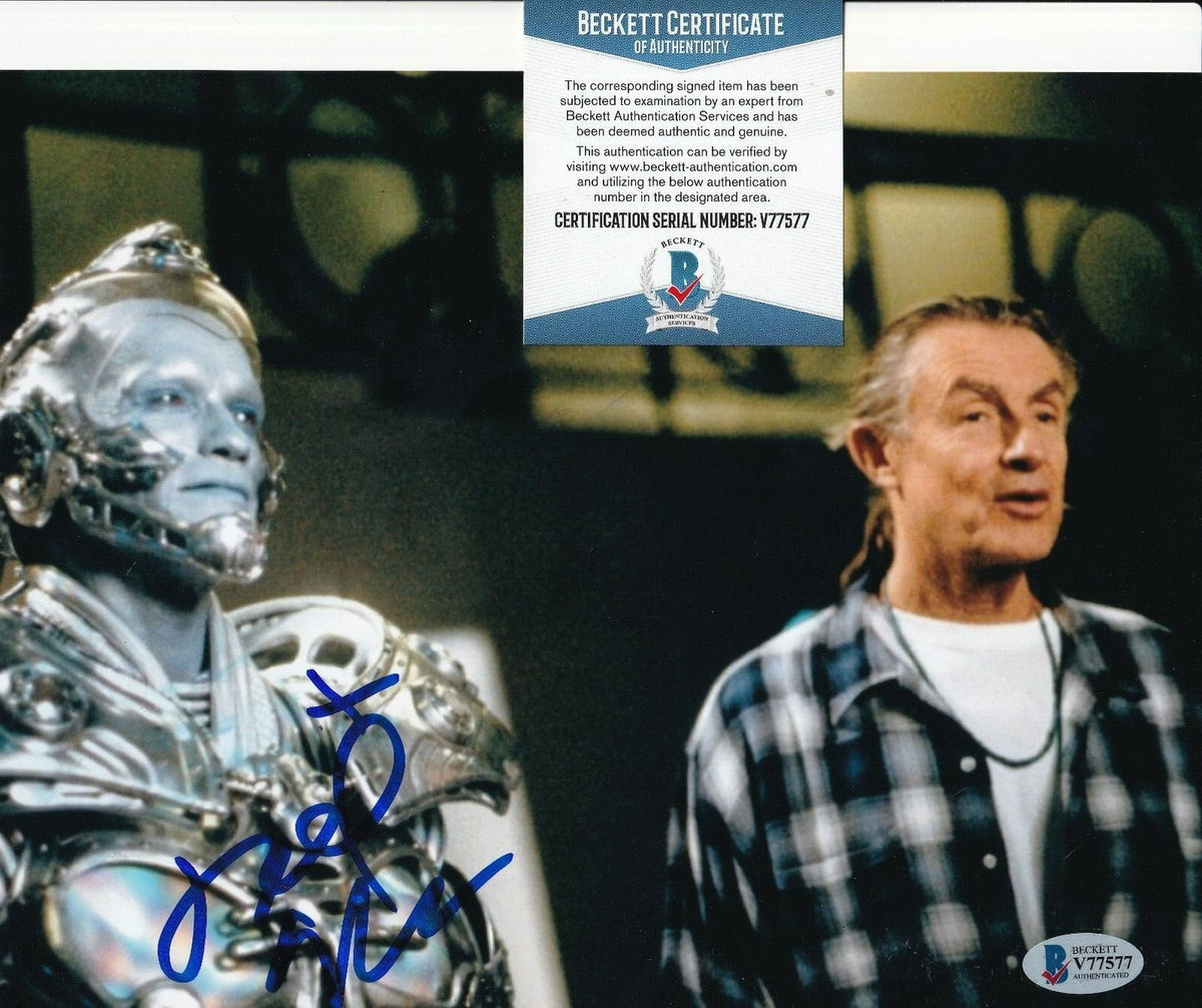 JOEL SCHUMACHER signed (BATMAN & ROBIN) Movie 8X10 photo BECKETT BAS V77577