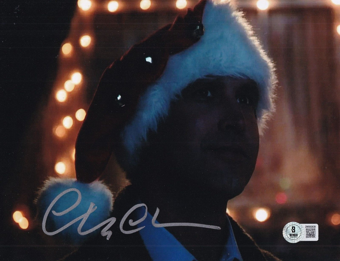 CHEVY CHASE signed (CHRISTMAS VACATION) Clark 8X10 photo BECKETT BAS 2W082638