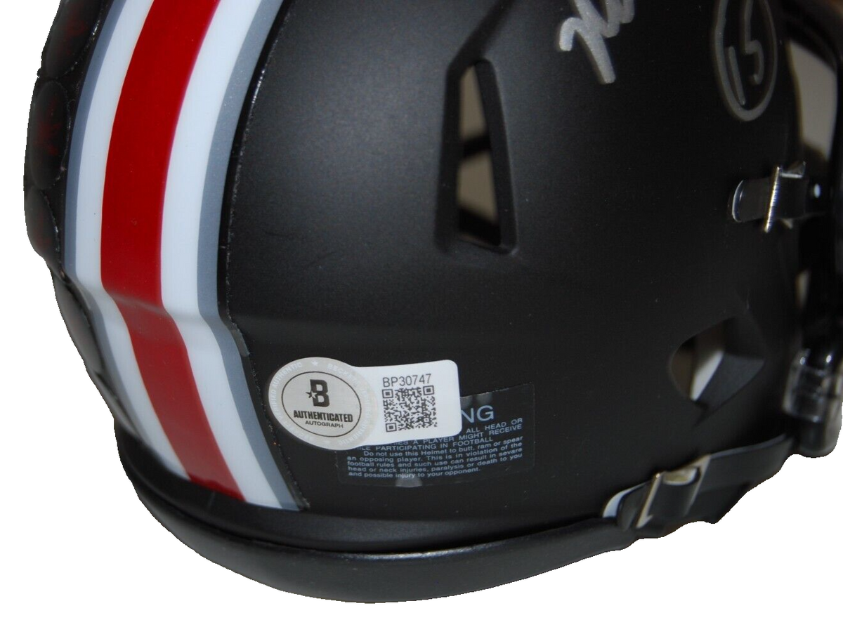 MIKE TOMCZAK signed (OHIO STATE BUCKEYES) mini football helmet BECKETT BP30747