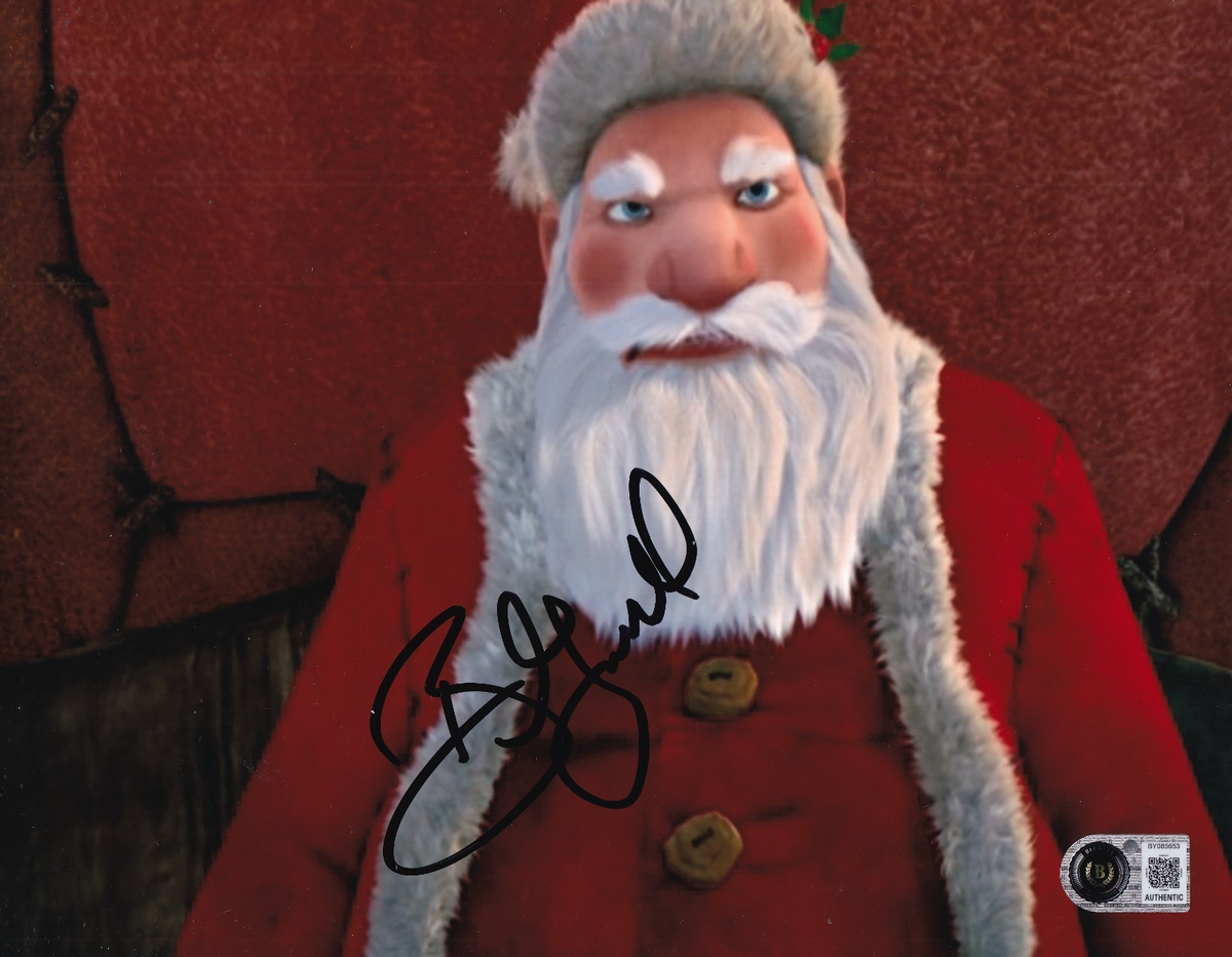 BILLY GARDELL signed (ICE AGE CHRISTMAS) Santa 8X10 photo BECKETT BY085653