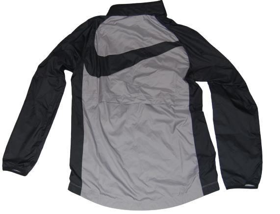 MEN'S NIKE USA Black Full Zip Windbreaker Jacket with hood CN7075-010 Sz Medium