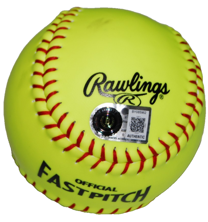 NIJAREE CANADY signed (USA SOFTBALL) TEXAS VOLTS Softball BECKETT BAS BY085962
