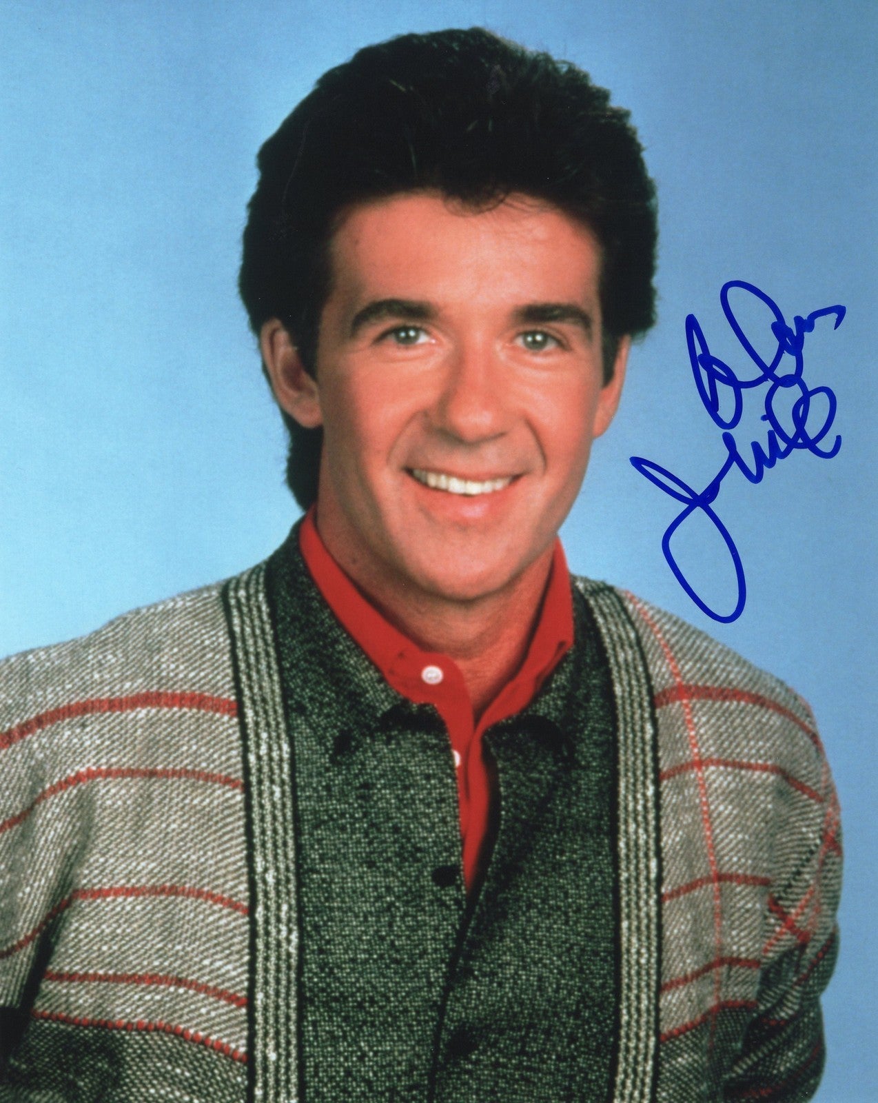 Alan Thicke signed 8x10 Photo w/COA Growing Pains TV Show Dr. Jason Seaver #2
