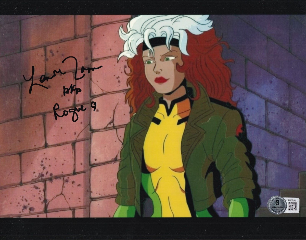 LENORE ZANN signed (XMEN Animated Series) Rogue 8X10 photo BECKETT BAS BM85141