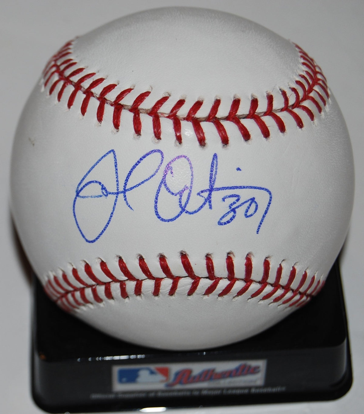 JOSH OCKIMEY signed OML Major League baseball (BOSTON RED SOX) W/COA